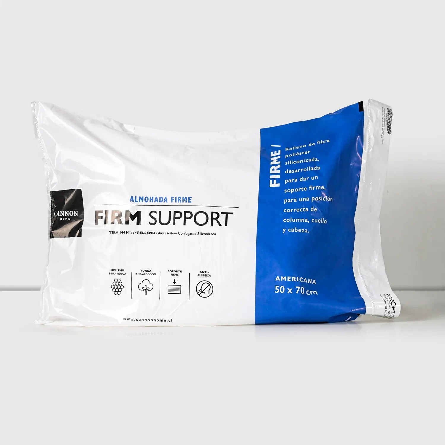 pack 2 Almohada Linea FIRME Cannon 70×50 cm