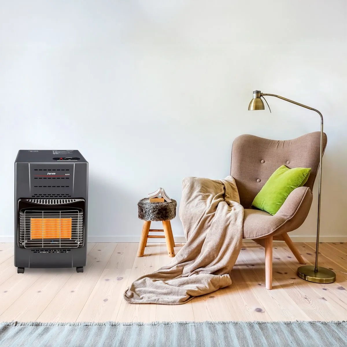 Estufa a Gas Fensa 11-15Kg 4Kw con 3 Niveles de Potencia FEL 1440 - Imagen 6