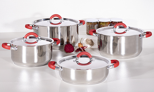 Batería de Cocina Acero Inoxidable Nizza 8 Piezas Doral - Imagen 5