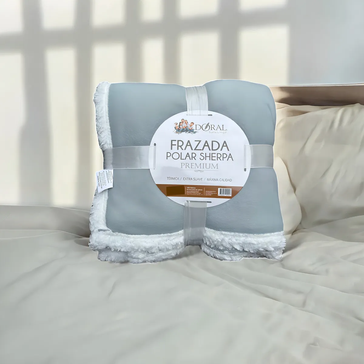 Frazada Polar Sherpa Premium 1,5 Plazas Doral - Imagen 2