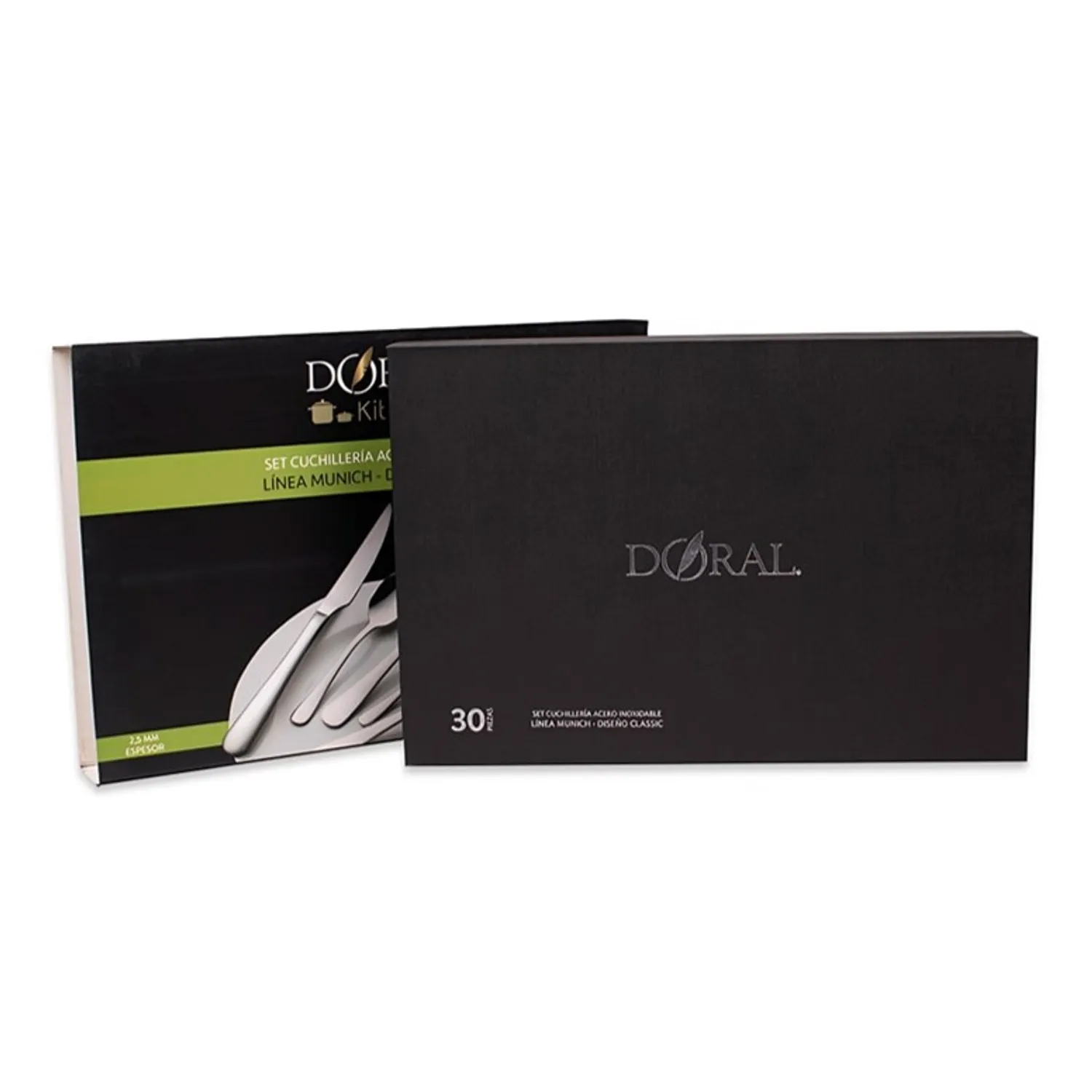 Set Cuchilleria Munich 30 Pzs Clasica Color Plateado - Imagen 4